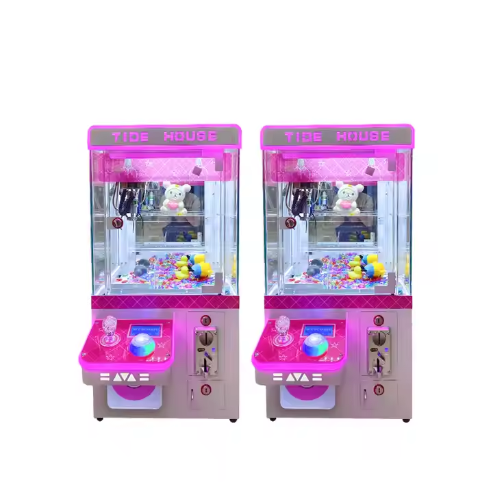 Super Mini Claw Machine Kit Small Coin Pusher Plush Toy Claw Machine for Children's Entertainment Sales of Small Selling