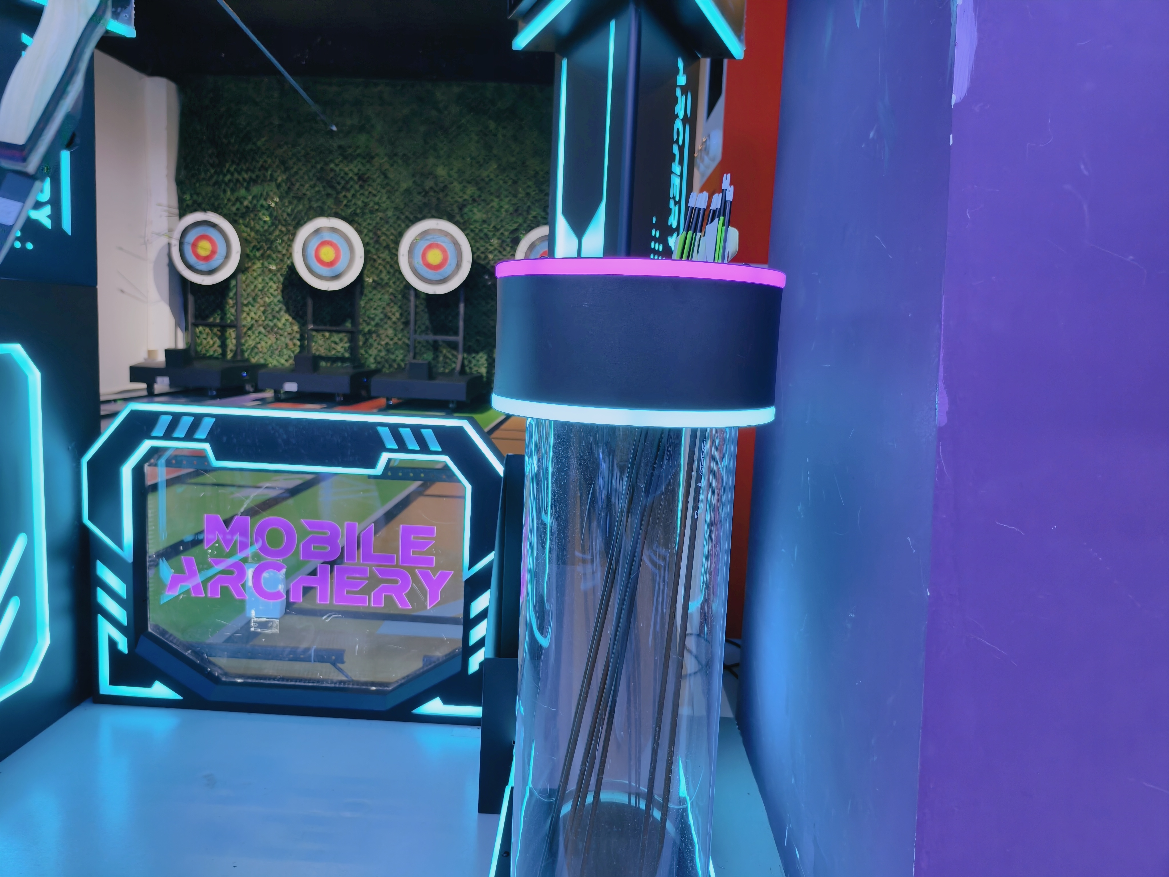Interactive Mobile  Archery Game for Indoor Playground Sports Games Sport Color Digital Simulator Interactive Archery Game