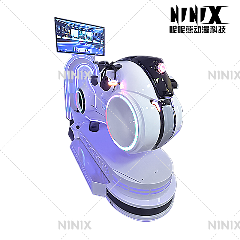 VR Motorcycle Simulator Arcade Racing Game Machine Electric Motion Bike Amusement Ride Virtual Reality Driving Equipment