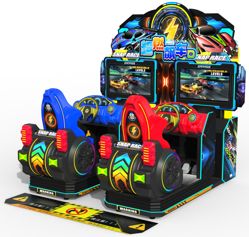 High-Density Large Arcade Racing Simulator Popular English Coin-Operated Games Console