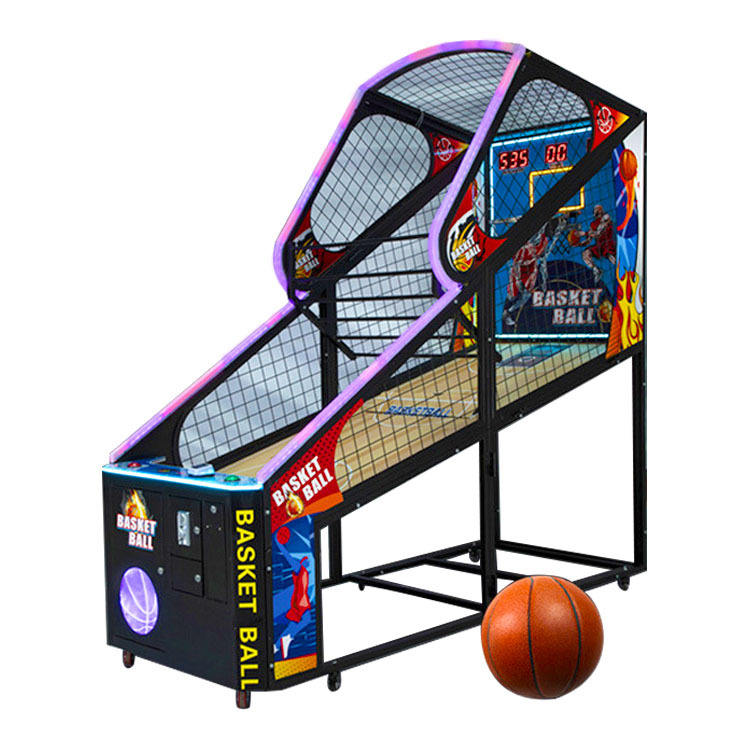 Adult Indoor Electronic Coin Operated Skill Shooting Crazy Basketball Game Machine for Sale  Arcade Basketball Machine