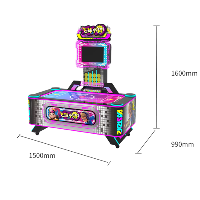 Coin Operated Air Hockey Table Game Machine Indoor Amusement Arcade Equipment Kids Sports Entertainment Interactive Game