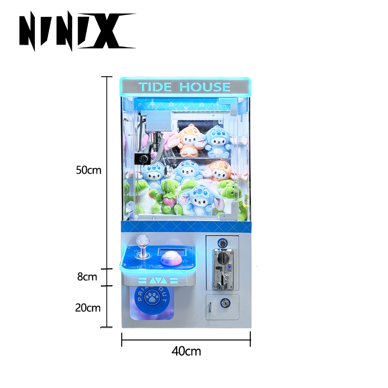 Factory Small Doll Machine Coin Operation Toy Crane Mini Arcade Claw Sugar Machine Super Mini Claw Machine