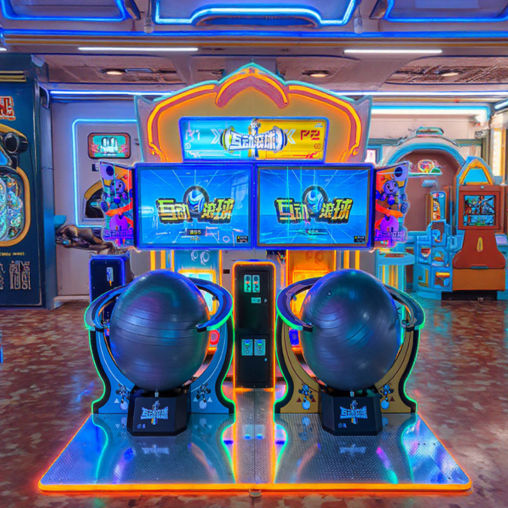 Children's Game Center Family Interactive Roller Ball Coin-operated Machine Lottery Redemption Game for Sale