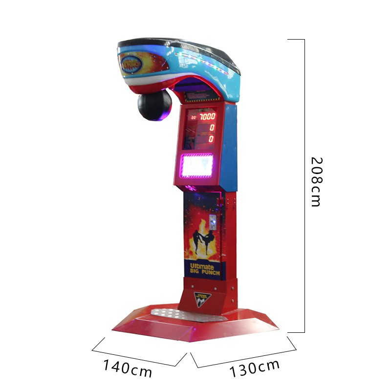 High Quality Indoor Entertainment Equipment Boxing Machine Coin-operated Dragon Fist Cola Machine Arcade Lottery Game Machine