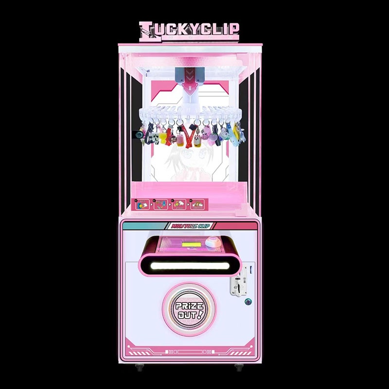 Good quality 40 clip lucky clip machine network red clip game machine coin gift machine for sale