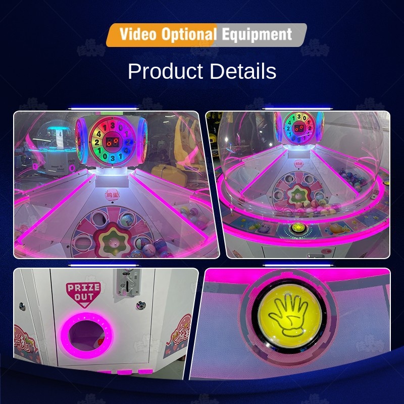 Five People's Candy Gift Machine Video Game City Coin-operated Large Four-person Egg Twisting Amusement Equipment Game Machine