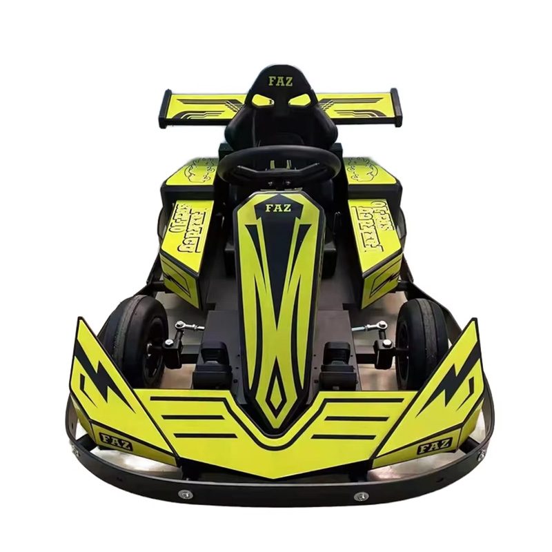 Two-person Kart Off-road Car Racing Drifting Car square Entertainment Equipment Battery Ground Net Bumper Car for Sale