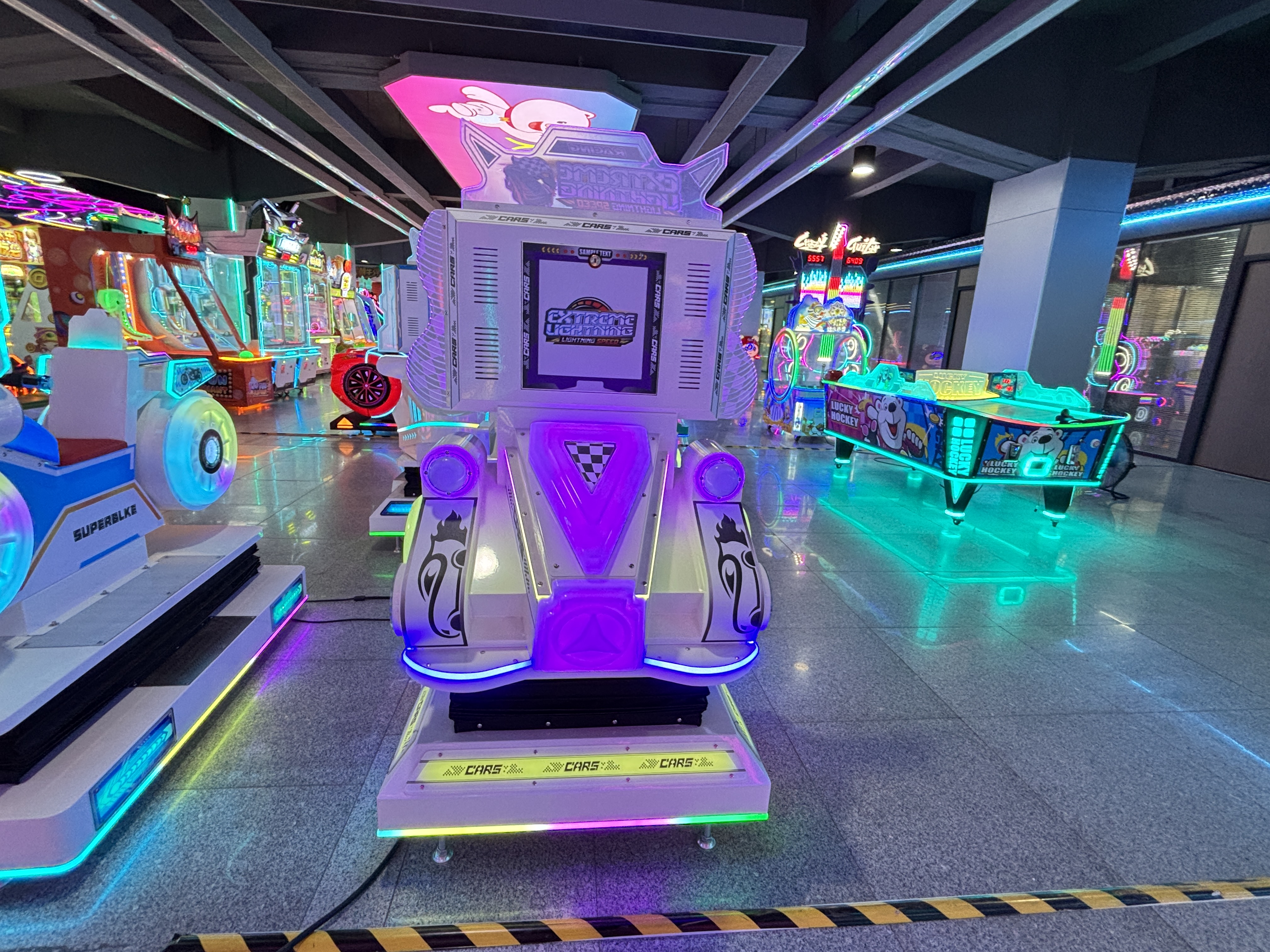 Kids High Quality Metal Racing Arcade Game Machine Coin Operated Driving Simulator Indoor Amusement Equipment for Entertainment