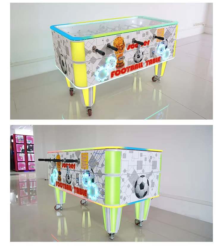 Popular 2-Player Home Entertainment Football Table Game Coin-Operated Intermachine Football Table Machine