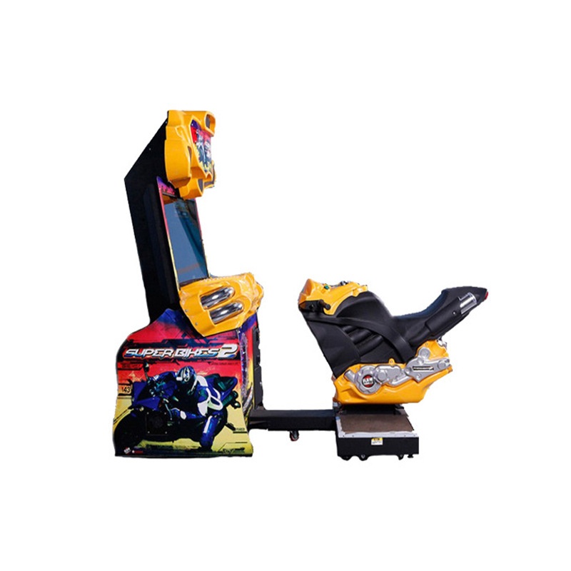 Factory Direct Sales TT Motorcycle Game Coin Operated Large Anime Arcade Racing Game Machine Double Player