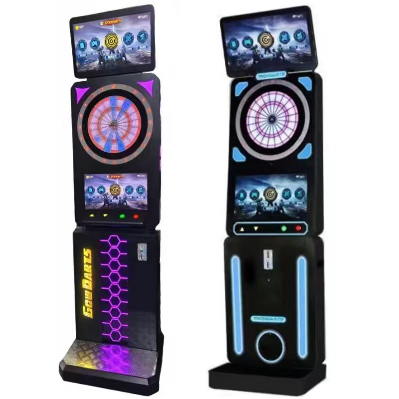 Dart Machine for Bars Clubs Commercial Fully Automatic Operated Game Machines Colorful Park Scoring Smartness Indoor Sports