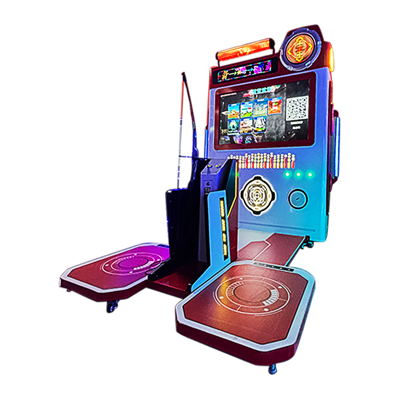 Coin-Operated Archery Simulator Arcade Machine Multi-Game Mode LED Lighting Interactive Amusement Equipment for Game Centers