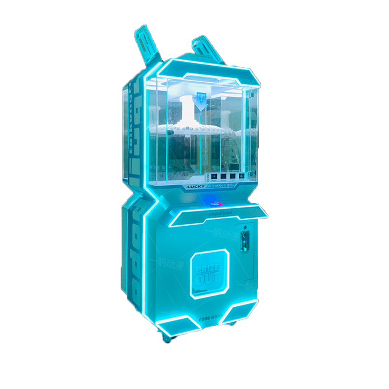 Russia's Popular Coin-Operated Space Rabbit Prize Claw Machine Amusement Game Center Gift Doll Machine