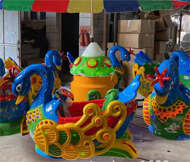 Outdoor Amusement Park Interactive Children's Carousel Rides Popular New Design Ride Carousel for Kids on Sale