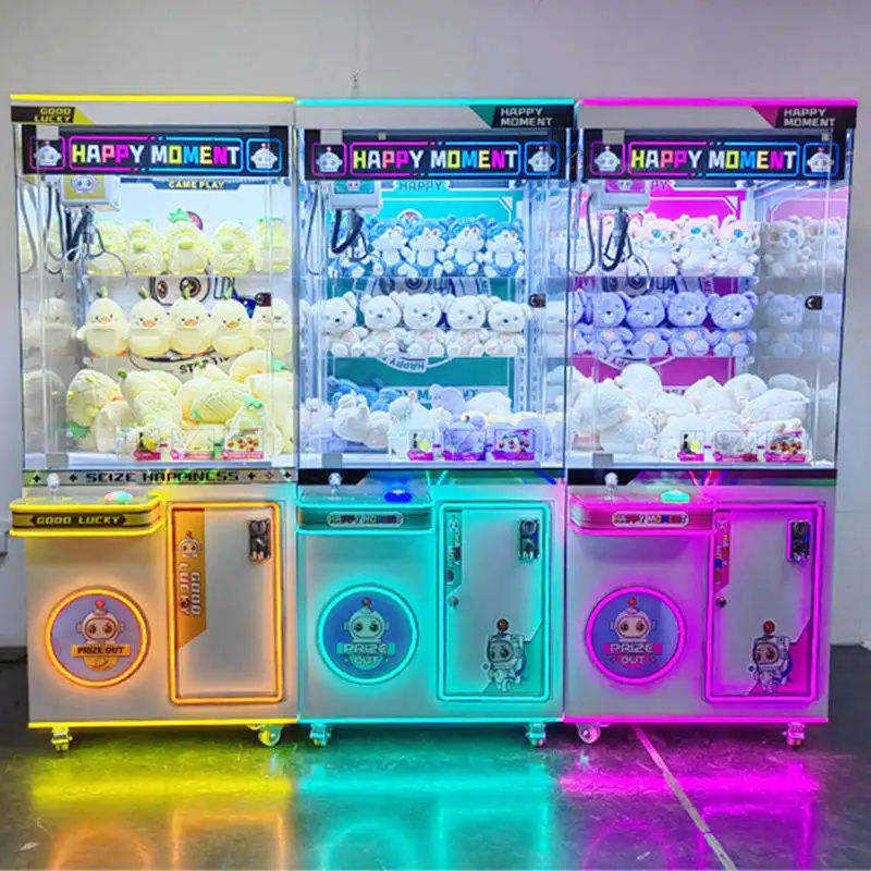 Coin-Operated Arcade Plush Toy Catcher Prize Vending Machine Amusement Equipment Doll and Crane Machine