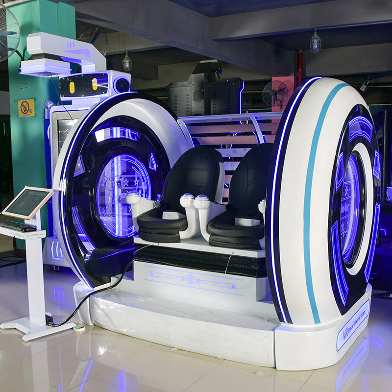 Factory Price Arcade 9D Virtual Reality Roller coaster Amusement Park 9DVR Commercial Attractions Egg Chair Game Machine