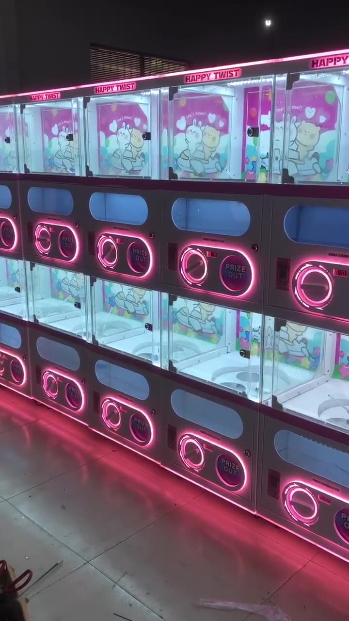 Best-Selling Coin-Operated Arcade Game Machine Twist Egg & Capsule Gift Machine Exclusive for Mall & Game City