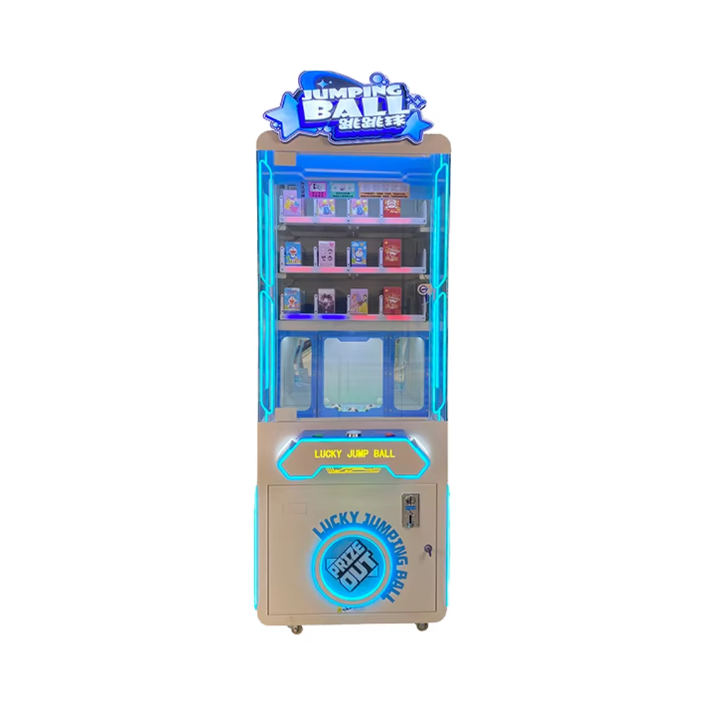 High Quality Interactive Prize Jumping Ball Magic Box Machine Fun Educational Toy for Kids Hot Selling Coin Operated Games Kids