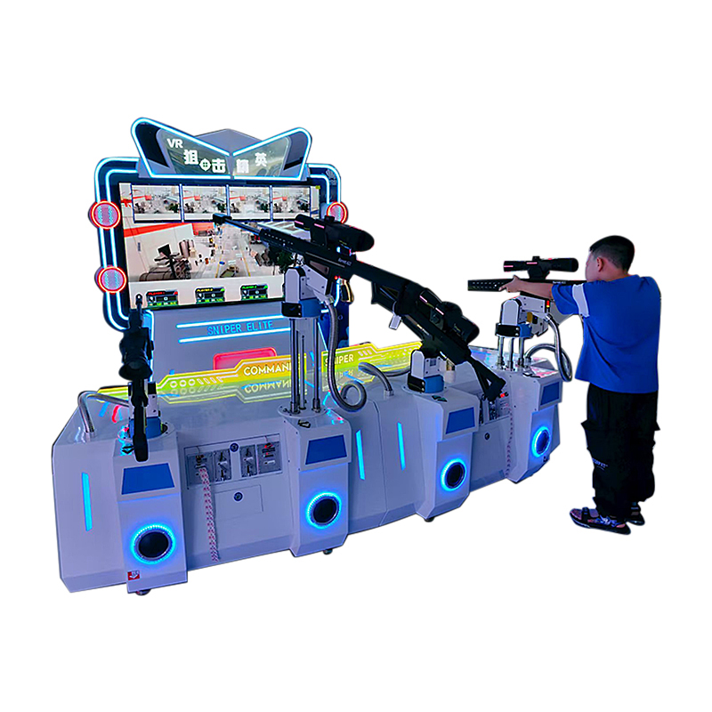 VR Sniper Elite Arcade Shooting Game Machine Multiplayer Amusement Park Indoor Entertainment Center Equipment