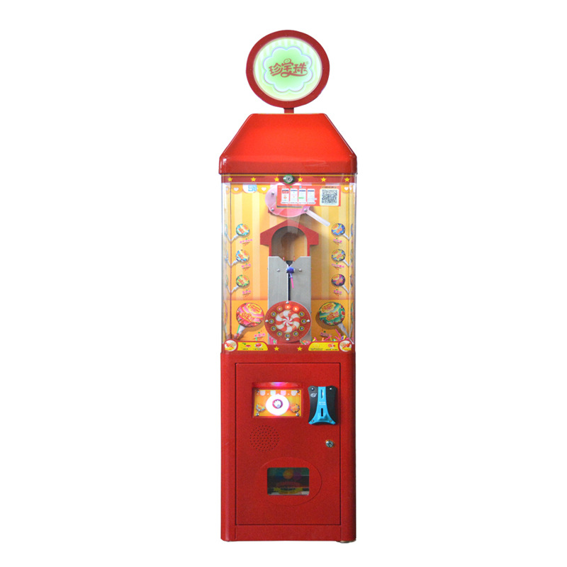 Source Manufacturer Children's Amusement Park Coin-operated Aluminum Alloy Lollipop Vending Machine Single Person Arcade Game