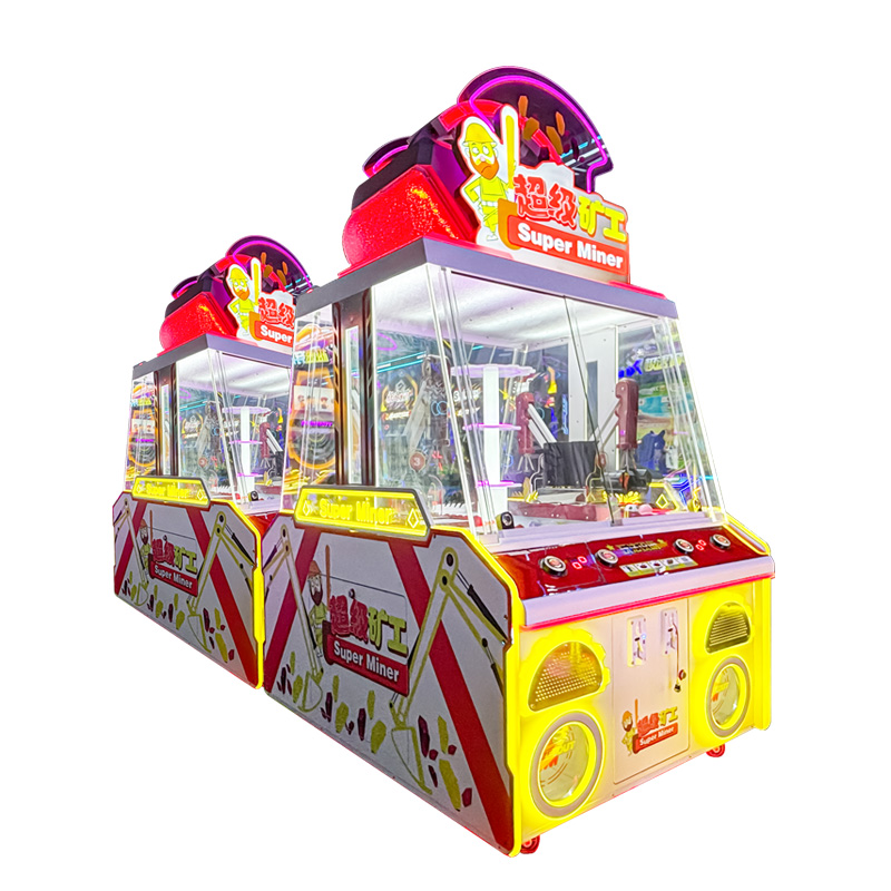 New Commercial Children's Coin-operated Super Miner Double-claw Gift Game Machine