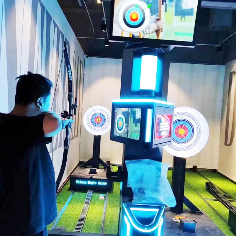 Smart Indoor Sports Simulator Archery Machine for Entertainment Playground Field Equipment for Archery Hall