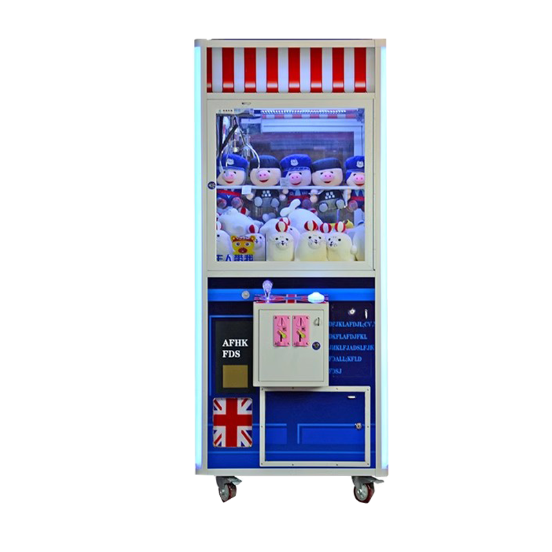 Wholesale Popular Equipment British Style Doll Machine Coin Operated Games Center for Sale Crane Machine Claw Free Shippinz