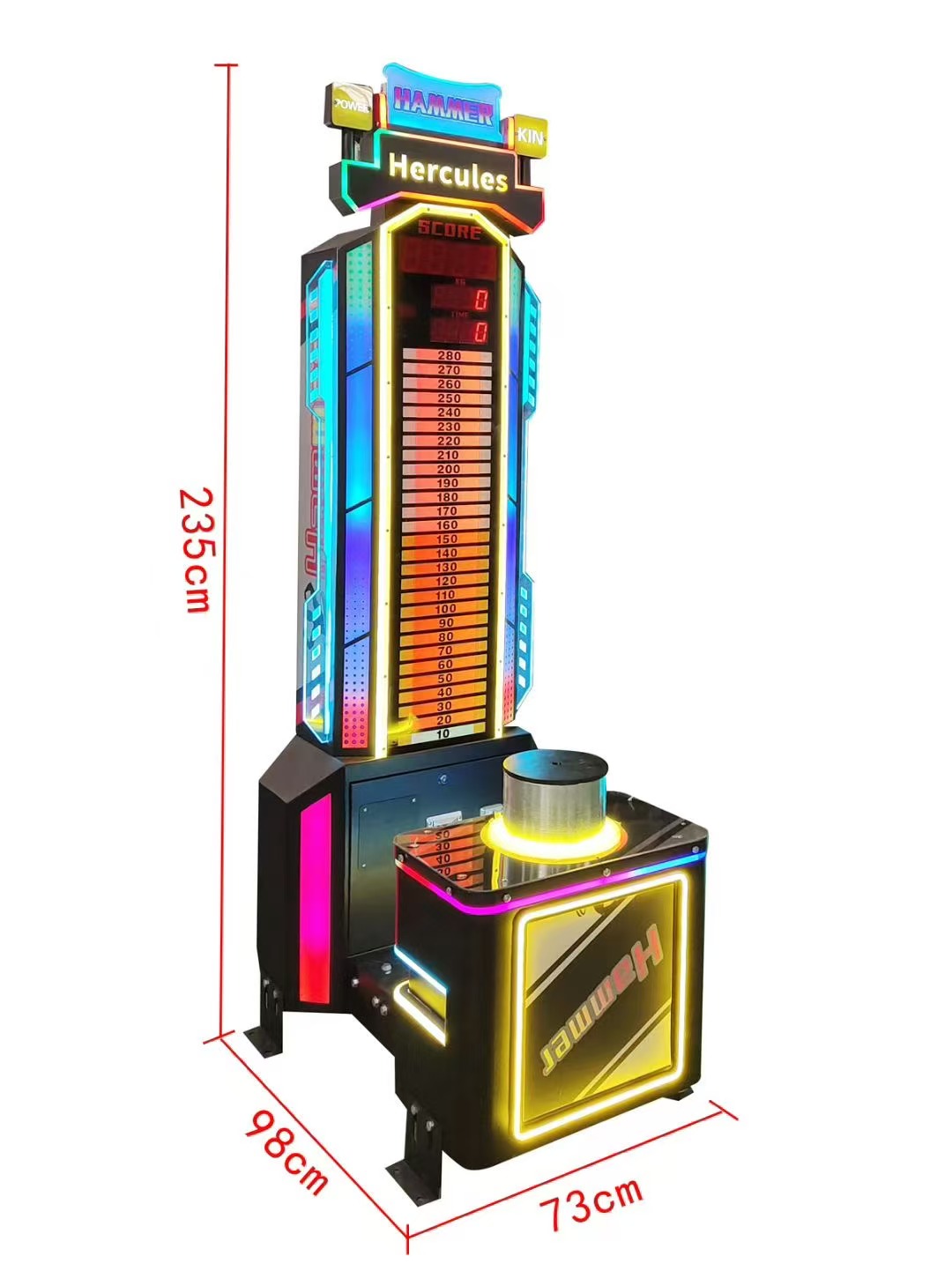 Punching Machines Arcade Boxing Game Machine, Steel Body, High Sensitivity Sensor, Popular for Street Play Boxing Game Machine