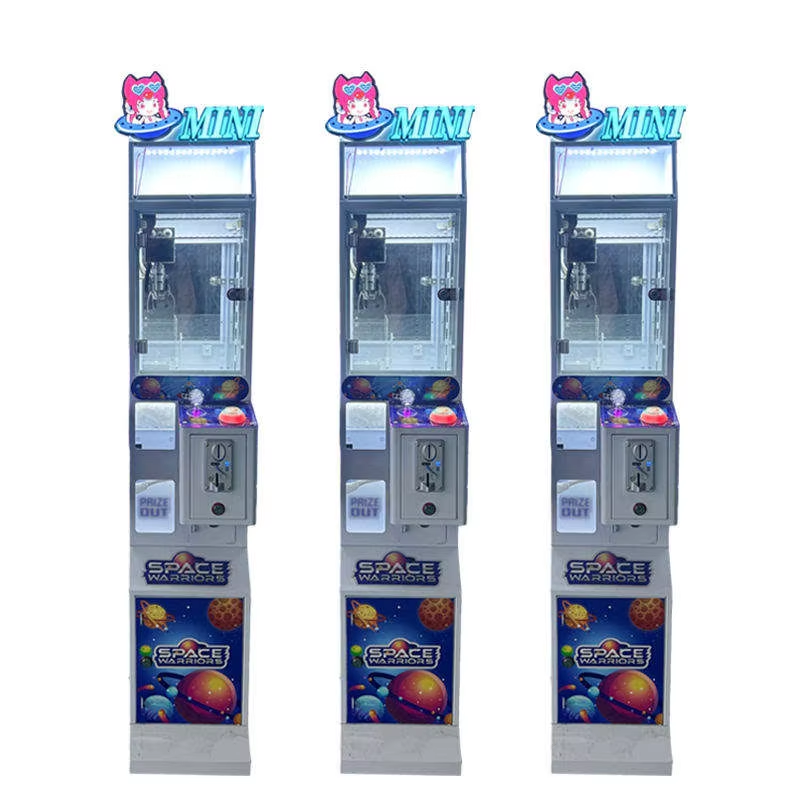 Mall Mini Coin Claw Crane Arcade Toy Vending Machine Plush Gift Children's Play Center Mini Claw Machine