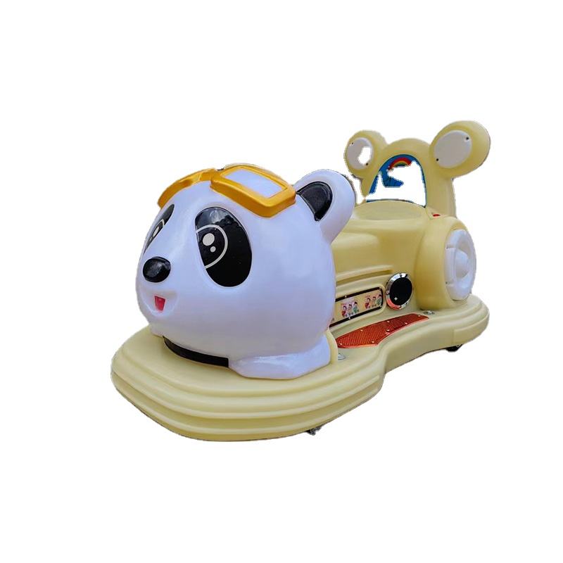 Hot Red Panda Amusement Park Equipment Electric Operation Children's Amusement Park Panda Bumper Car