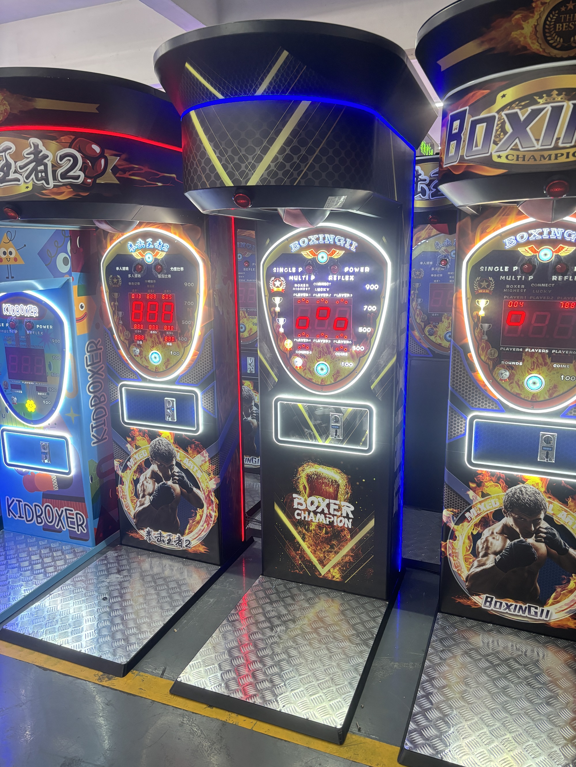 Commercial Large-Scale Coin-Operated Interactive Boxing Strength Test Game Interactive Strength Challenge Center Arcade Game