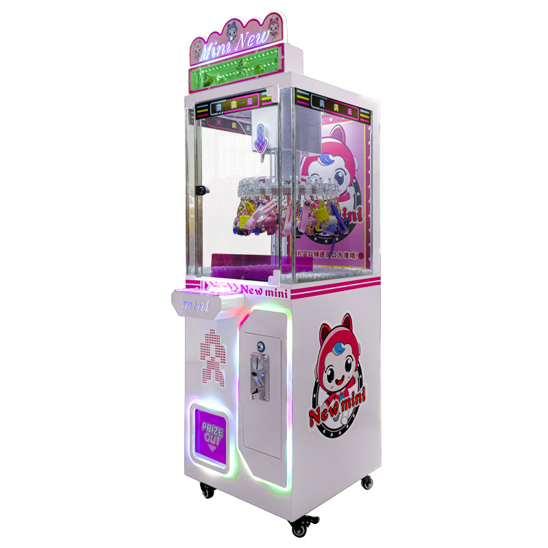 Most Popular Coin-Operated Crane Machine Arcade Entertainment Center with Mini Claw Toy Dolls Coin-Operated Claw Machine