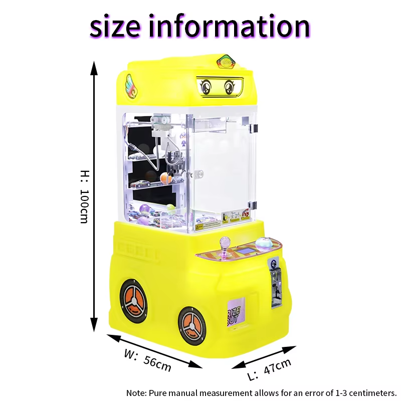 Mall Coin-Operated Small Doll Crane Machine Home Gift Device for Children