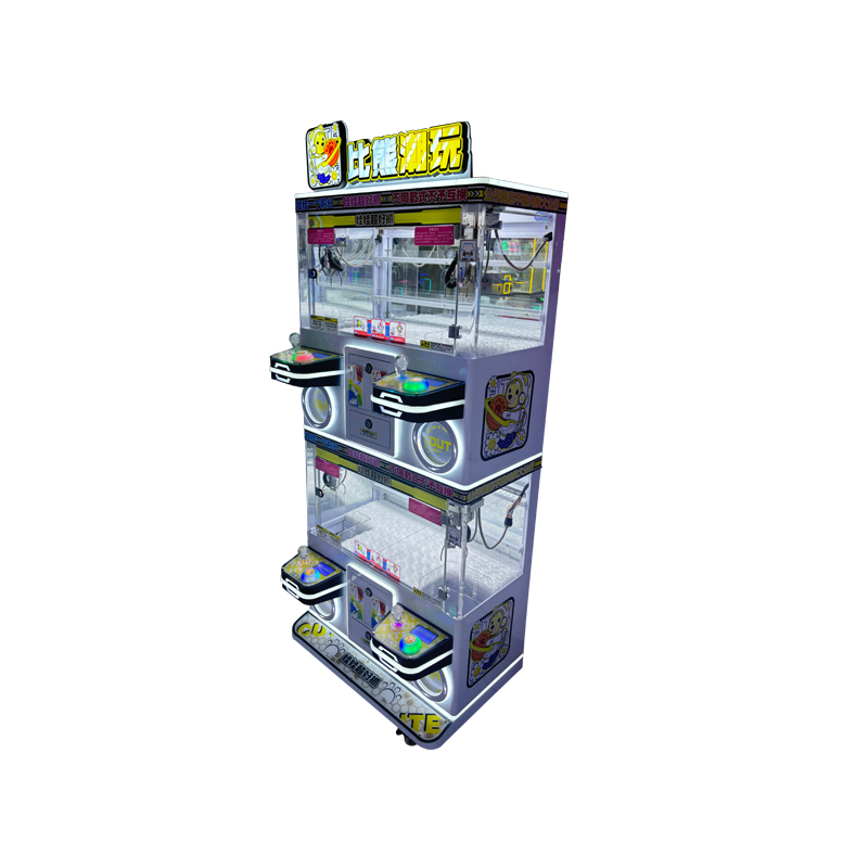 Bibi Play Themed Double-Layer Claw Machine Prize Grabbing Interactive Amusement Equipment for Shopping Malls & Arcades