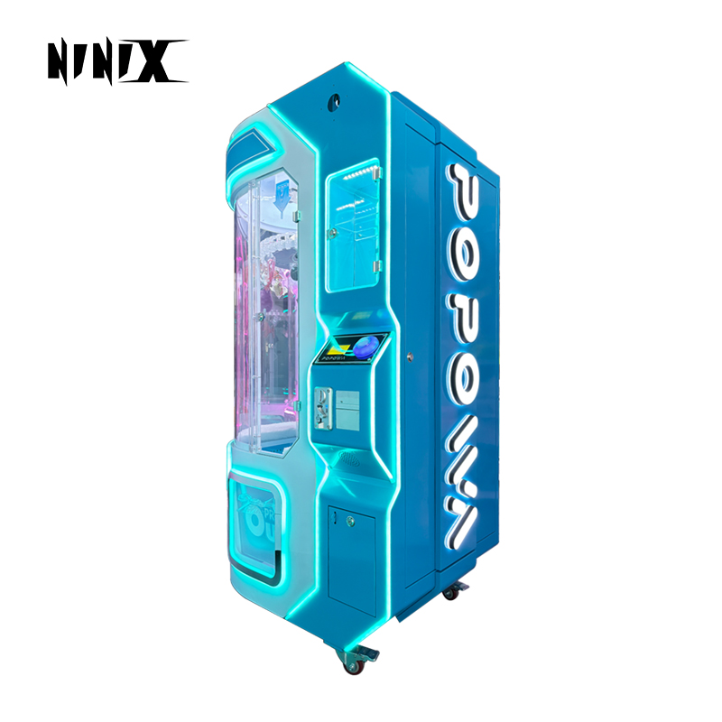 Factory New Mini Arcade Coin-Operated Game Machine Space Rabbit Clip Keychain Prize for Keychain Collectors