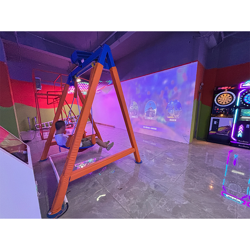 Realistic VR Swing Game Console for Kids Various Scenarios Thrilling Entertainment Arcade Coin Operated Video Park City