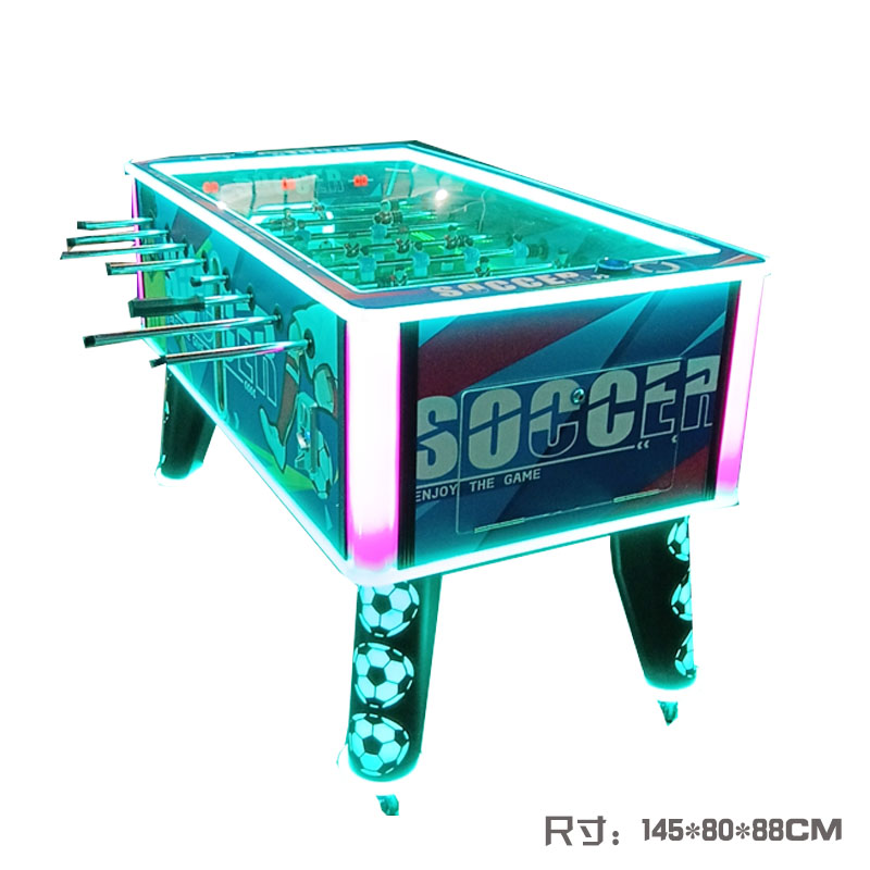 Cheap Standard 2-Player Foot Soccer Table Coin Operated Football Desk Game for Parties or Interactions for Sale