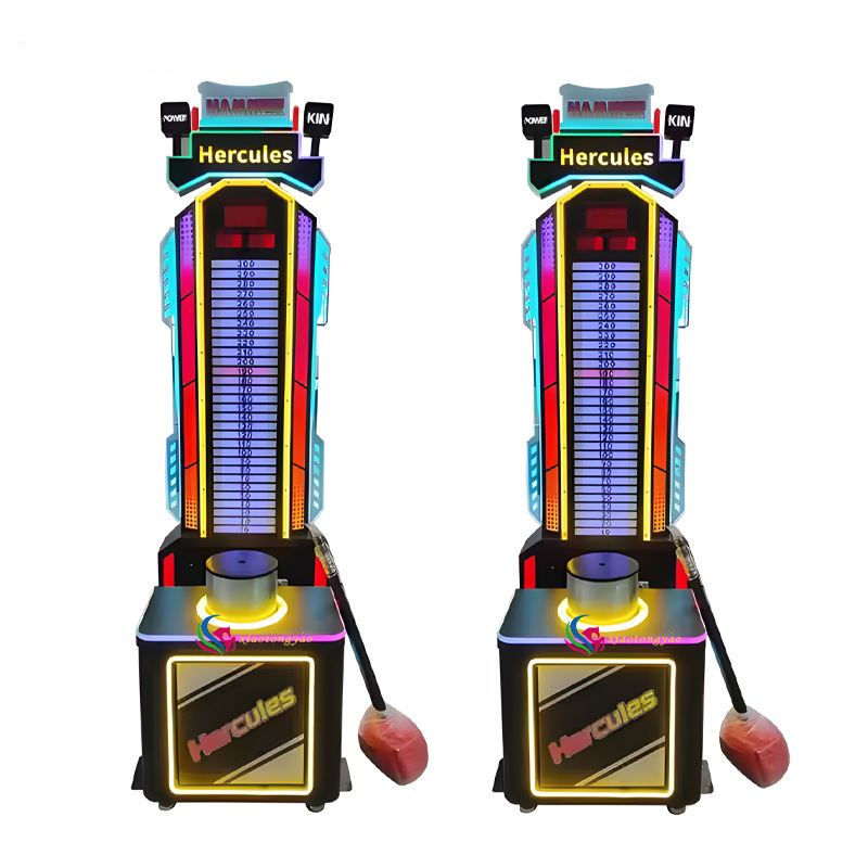 The Most Popular Arcade-Style Strongman Force Testing and Boxing Console Coin-Operated Hammering Game