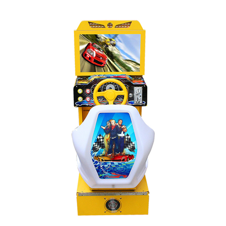 Racing Game Machine Park Selling for Children Coin-op Kids Wholesale 26'' Led 