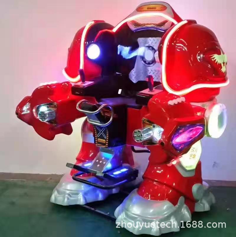 Plaza Robot Battery Electric Vehicle Square Car Shopping Mall Children's Playground Cultural Tourism Project Amusement Equipment