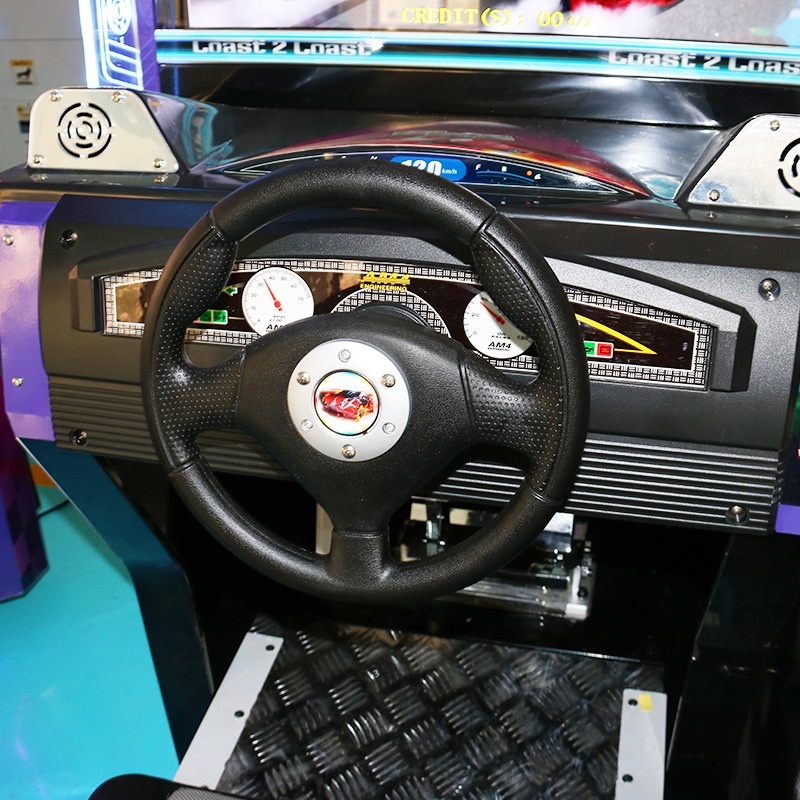 Arcade Game Machine Simulation Driving Motion Split Second Driver Upright HD Speed Zone Moto Super Arcade Game Machine