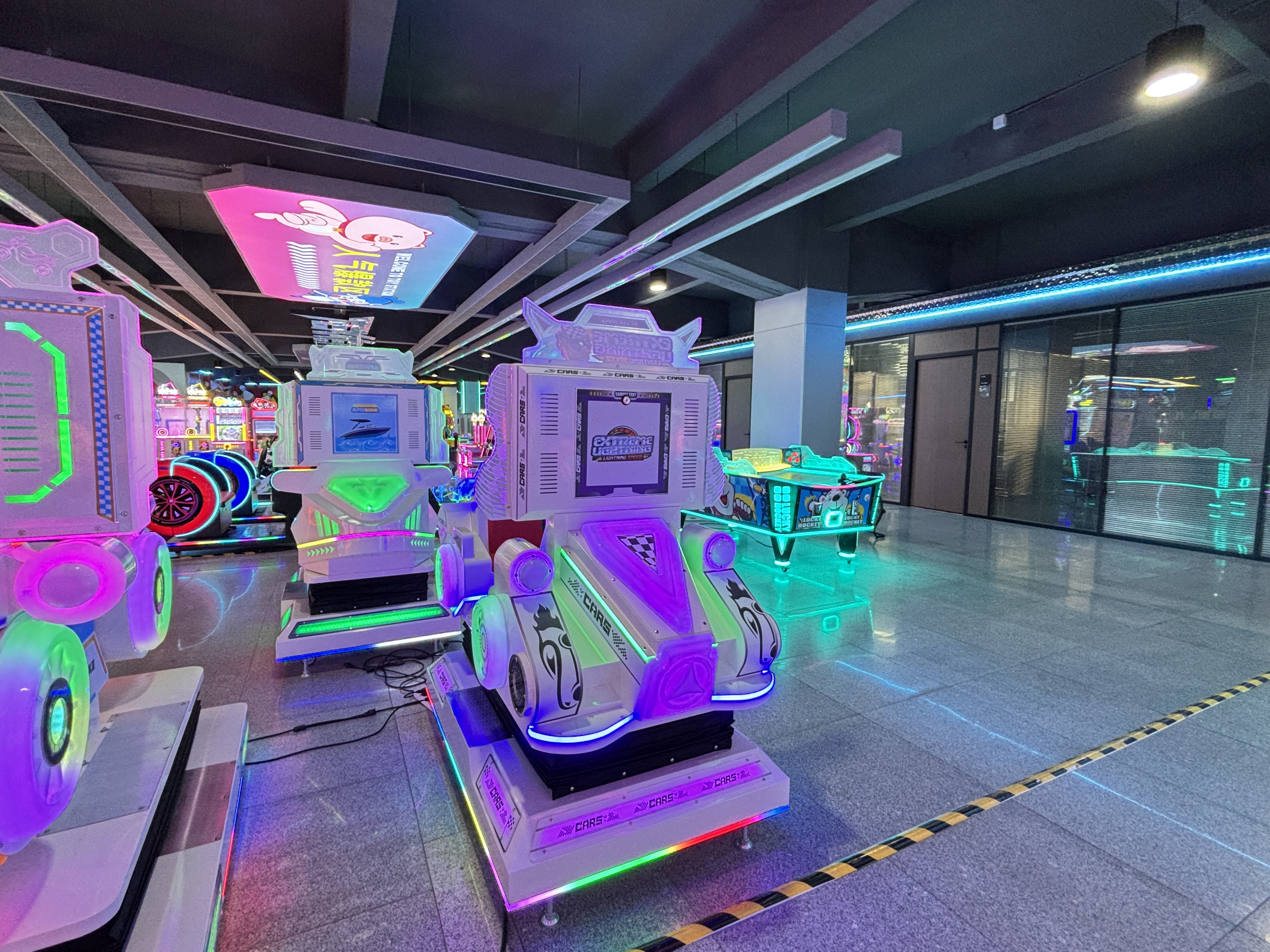 Kids Racing Car Game Machine Arcade Driving Simulator Coin Operated Video Game Equipment LED Seat Motion Ride for Amusement Park