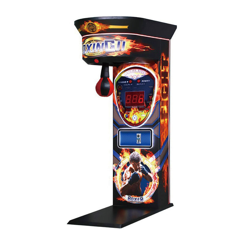 The Most Popular Arcade Coin-operated Boxing Game Console, Test Punch Power Entertainment Center Game Console