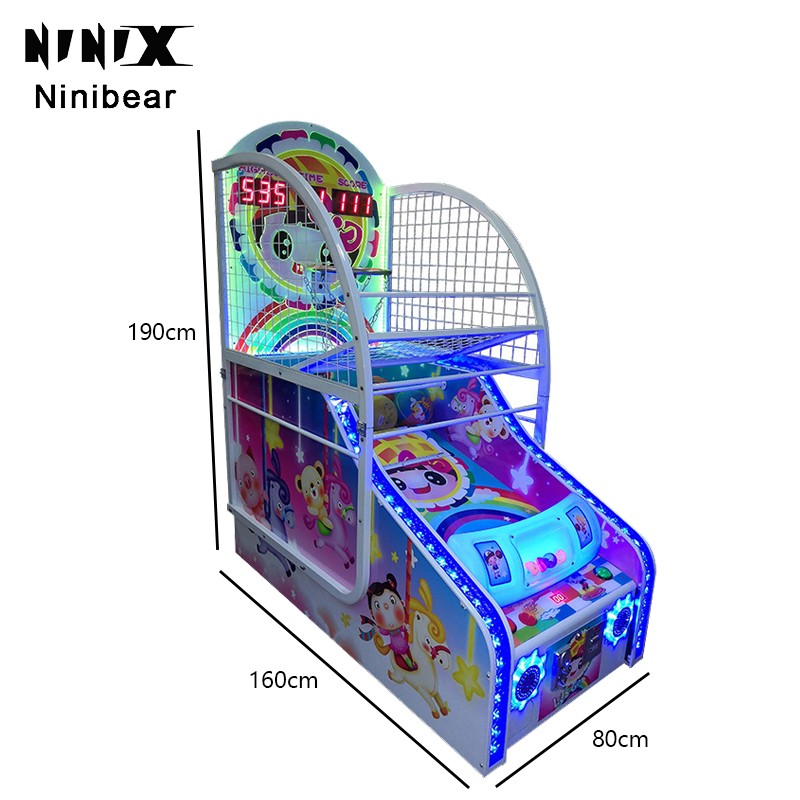 Coin-operated Indoor Sports Arcade Kids Basketball Game Machine Can Be Customized Entertainment Equipment