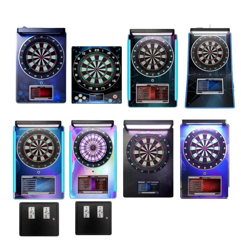 Indoor Sports Rides Dartboard Adult Play Against LCD Flight for Brand New Fiberglass Home Kid-Friendly Indoor Sports