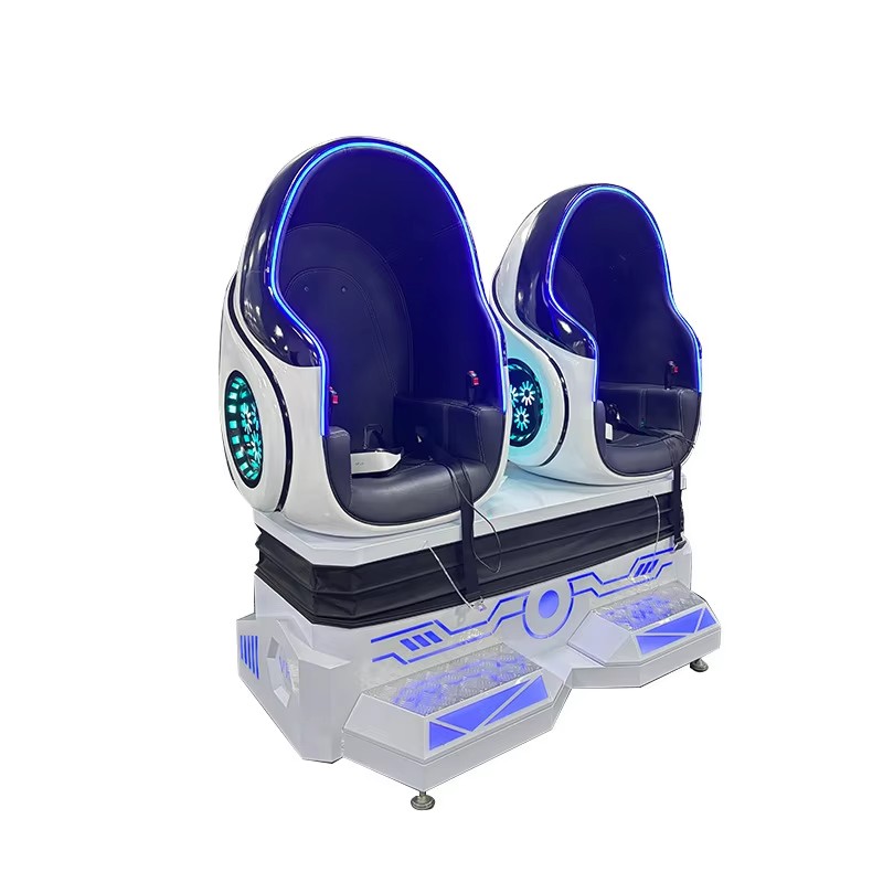 Vr Egg Material Maker CE Rohs Approved Glasses -Shaped Twin Outdoor Use Fiberglass Kids Home Adventure Franchise Vr Egg