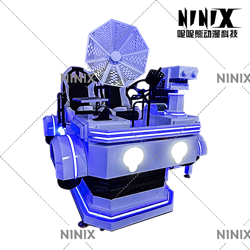 360 Degree Virtual Reality Machine for Two Players Custom Headphones Glass Material for Adults 360 Degree Sports Equipment