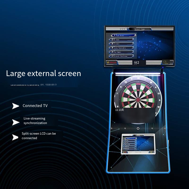 Fully Automatic Professional Electronic Dart Machine for Bars Indoor Sports Entertainment Coin-Operated Game