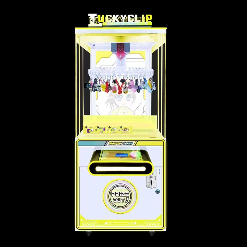 Good quality 40 clip lucky clip machine network red clip game machine coin gift machine for sale